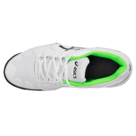 Детские теннисные кроссовки Asics Gel-Resolution 8 GS Clay (White/Green Gecko)